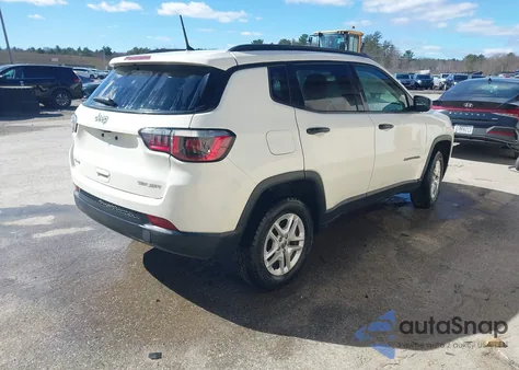 2018 Jeep Compass Sport 4X4 from USA, damaged, VIN 3C4NJDAB6JT413765